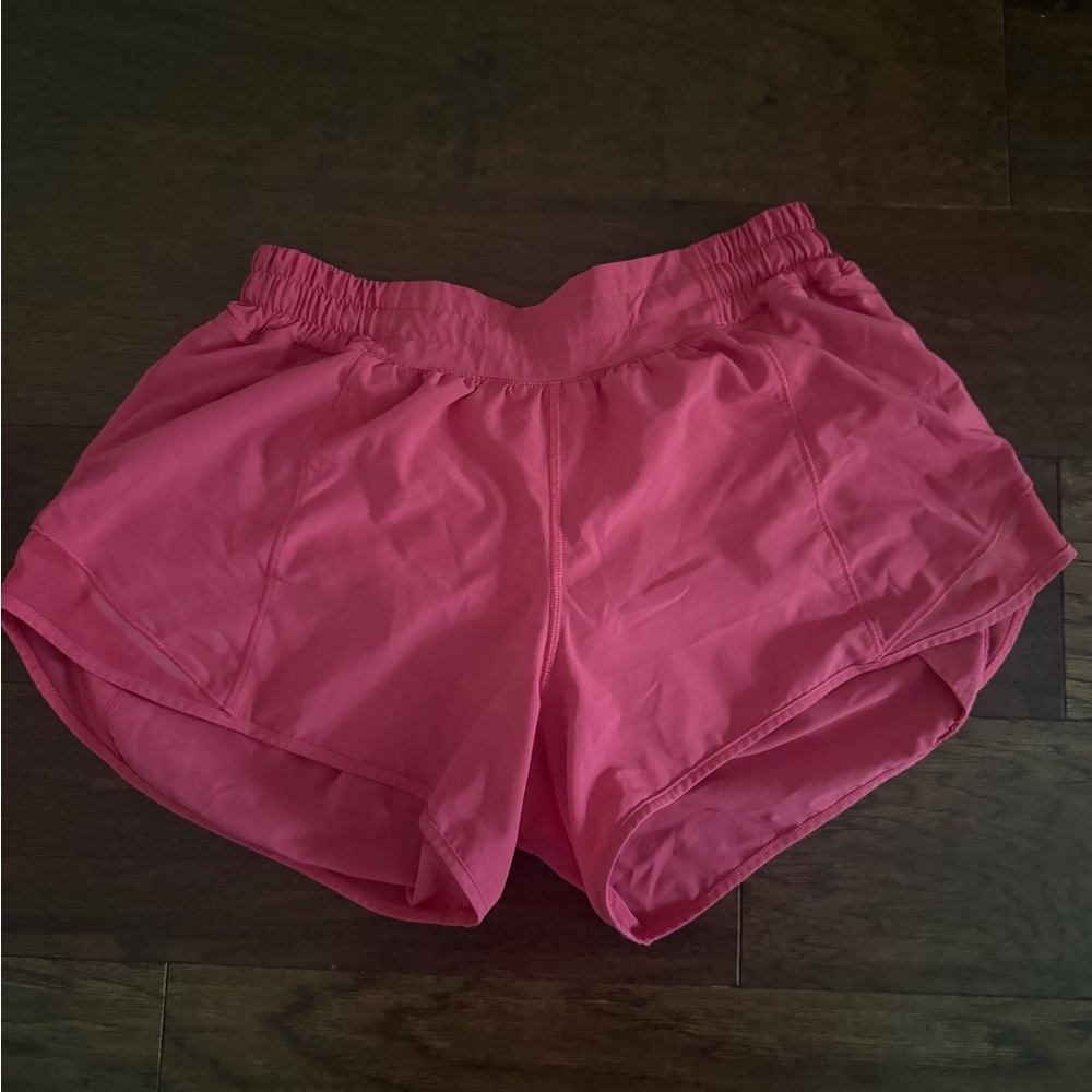 Women's Pink Lululemon Athletic Shorts